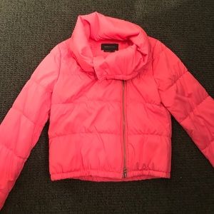 Light weight jacket pink